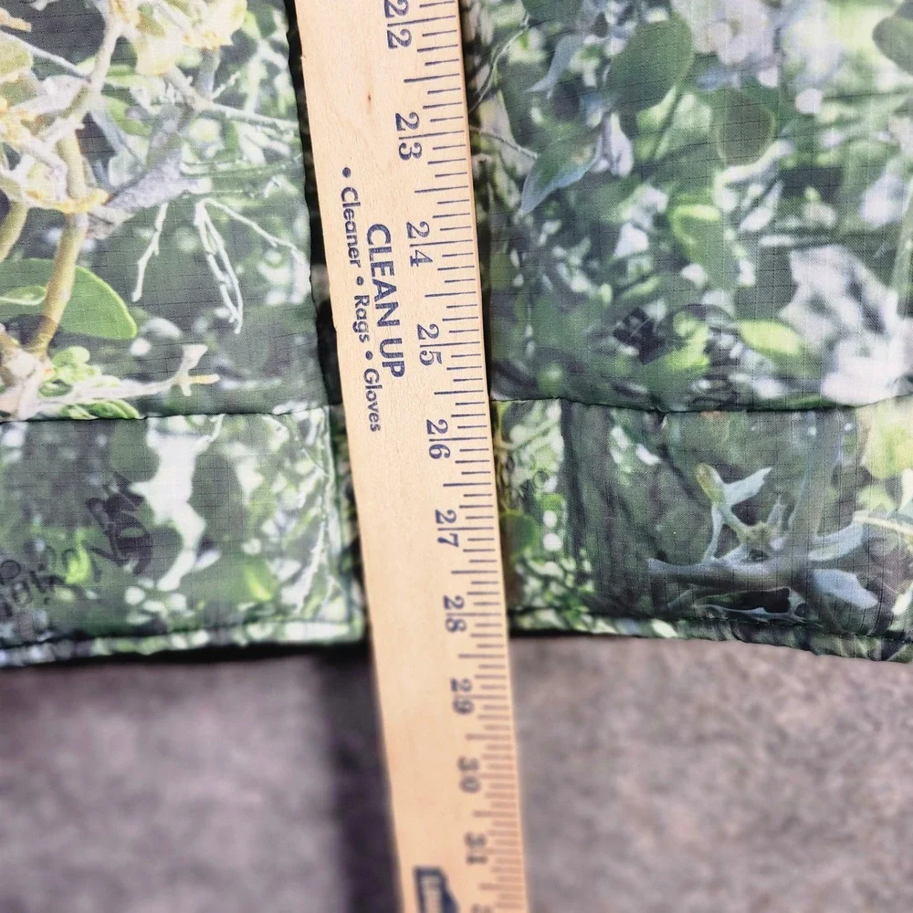 Noxious Camo Hooded Puffer Jacket Men's Size L‎ Realtree Style Mossy Oak